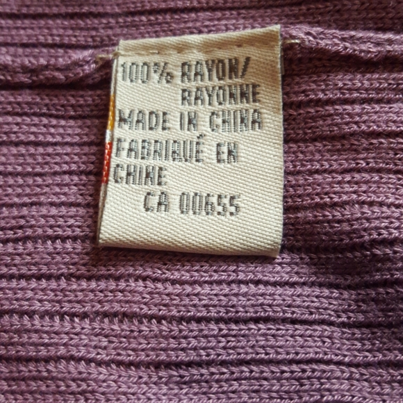 RW&CO. Purple Cardigan, Small - Picture 6 of 13
